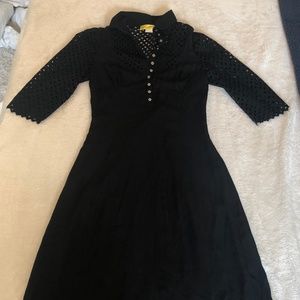 Catherine Malandrino Long Black Dress Size S